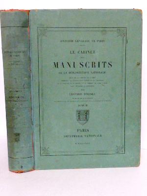 1874 Le cabinet des manuscrits de la Bibliothèque nationale Histoire générale de Paris Léopold Delisle Révolution Française 19ème siècle