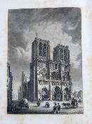 1843 Les églises de Paris Abbé Pascal Martinet Mathieu Curmer 20 gravures sur acier architecture histoire religion patrimoine