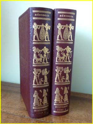 Hérodote d’Halicarnasse Histoires Éditions d’art Jean de Bonnot Antiquité architecture monuments 