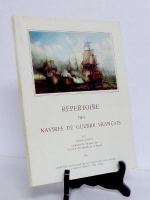 Marine Répertoire des navires de guerre français Jacques Vichot  militaria inventaire monographie mer navires bâtiments histoire maritime