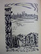 1964 Roger Joseph D’une prison d’exil Festons noués en l’honneur d’une ville Ode Sonnets poésie Stalag II-D Orléans édition originale numérotée 