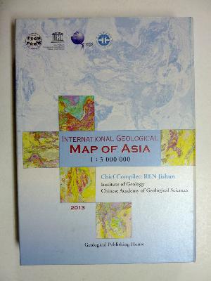 2013 Carte géologique internationale de l’Asie Ren Jishun Institut de Géologie Académie chinoise des sciences géologiques 