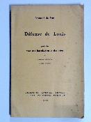 1936 Défense de Louis Raymond de Sèze procès Louis XVI droit Convention Révolution française royauté Capétiens Louis Capet justice